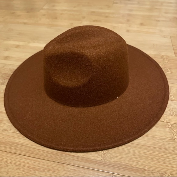 Free People Clean Slate Hat in Chestnut NEW - Picture 8 of 12
